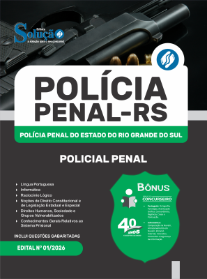 Apostila Polícia Penal-RS 2026 - Policial Penal - Imagem 3