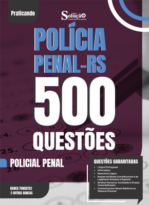 Caderno de Questões Polícia Penal-RS - Policial Penal - 500 Questões Gabaritadas - Imagem 2