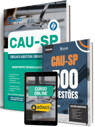 Combo CAU-SP 2026 - Assistente Técnico - Administrativo