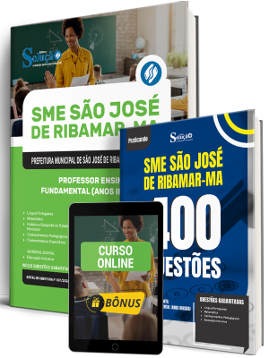 Combo Prefeitura de São José de Ribamar-MA 2026 - Professor Ensino Fundamental Anos Iniciais - Imagem 1