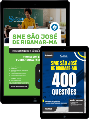 Combo Prefeitura de São José de Ribamar-MA 2026 - Professor Ensino Fundamental Anos Iniciais - Imagem 1