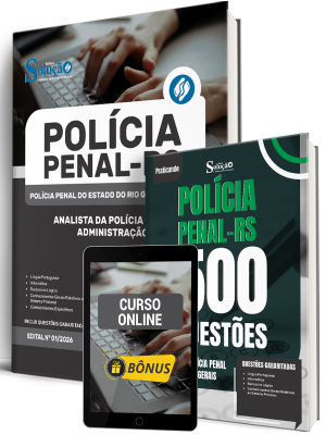 Combo Polícia Penal-RS 2026 - Analista da Polícia Penal - Administração - Imagem 1