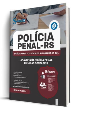 Combo Polícia Penal-RS 2026 - Analista da Polícia Penal - Ciências Contábeis - Imagem 2