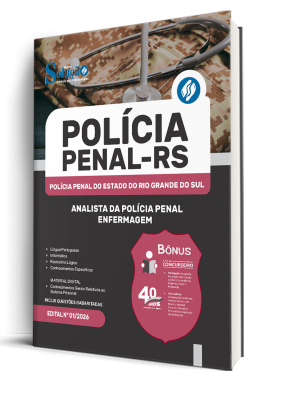 Combo Polícia Penal-RS 2026 - Analista da Polícia Penal - Enfermagem - Imagem 2