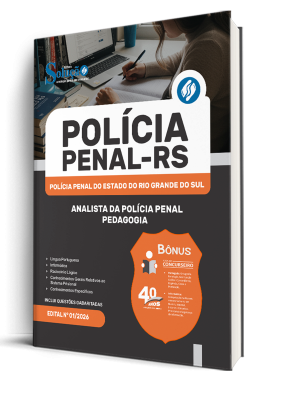 Combo Polícia Penal-RS 2026 - Analista da Polícia Penal - Pedagogia - Imagem 2