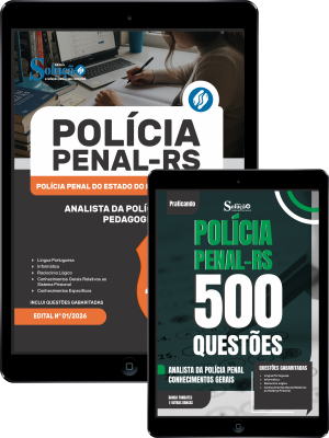 Combo Polícia Penal-RS 2026 - Analista da Polícia Penal - Pedagogia - Imagem 1