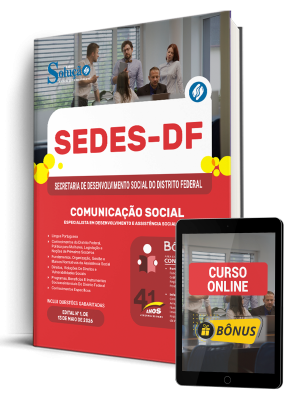 Apostila SEDES-DF 2026 - Especialista em Desenvolvimento e Assistência Social (EDAS) - Comunicação Social - Imagem 1