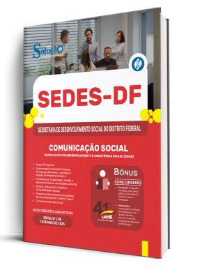 Apostila SEDES-DF 2026 - Especialista em Desenvolvimento e Assistência Social (EDAS) - Comunicação Social - Imagem 2