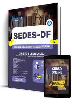 Apostila SEDES-DF 2026 - Especialista em Desenvolvimento e Assistência Social (EDAS) - Direito e Legislação - Imagem 1