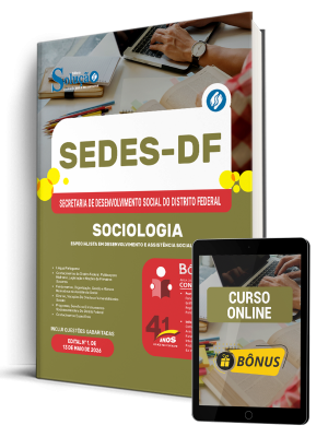 Apostila SEDES-DF 2026 - Especialista em Desenvolvimento e Assistência Social (EDAS) - Sociologia - Imagem 1