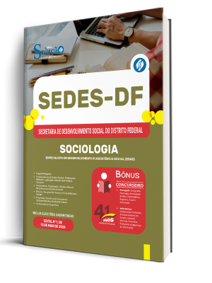 Apostila SEDES-DF 2026 - Especialista em Desenvolvimento e Assistência Social (EDAS) - Sociologia - Imagem 2