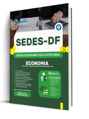 Apostila SEDES-DF 2026 - Especialista em Desenvolvimento e Assistência Social (EDAS) - Economia - Imagem 2