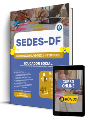 Apostila SEDES-DF 2026 - Especialista em Desenvolvimento e Assistência Social (EDAS) - Educador Social - Imagem 1