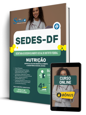 Apostila SEDES-DF 2026 - Especialista em Desenvolvimento e Assistência Social (EDAS) - Nutrição - Imagem 1