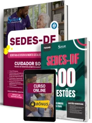 Combo SEDES-DF 2026 - Cuidador Social