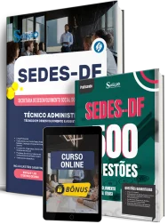 Combo SEDES-DF 2026 - Técnico Administrativo