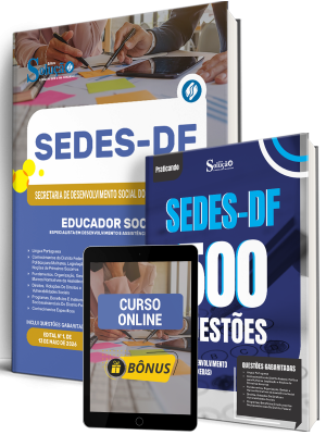 Combo SEDES-DF 2026 - Especialista em Desenvolvimento e Assistência Social (EDAS) - Educador Social - Imagem 1