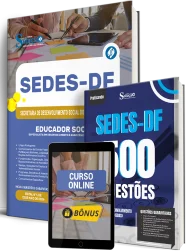 Combo SEDES-DF 2026 - Especialista em Desenvolvimento e Assistência Social (EDAS) - Educador Social