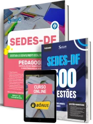 Combo SEDES-DF 2026 - Especialista em Desenvolvimento e Assistência Social (EDAS) - Pedagogia