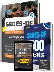 Combo SEDES-DF 2026 - Especialista em Desenvolvimento e Assistência Social (EDAS) - Serviço Social