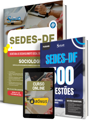 Combo SEDES-DF 2026 - Especialista em Desenvolvimento e Assistência Social (EDAS) - Sociologia - Imagem 1