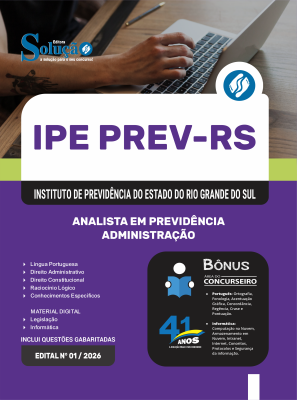 Apostila IPE Prev RS 2026 - Analista em Previdência - Administração - Imagem 3