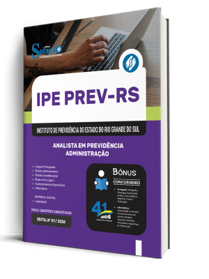 Apostila IPE Prev RS 2026 - Analista em Previdência - Administração - Imagem 2