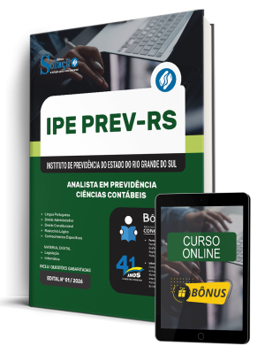 Apostila IPE Prev RS 2026 - Analista em Previdência - Ciências Contábeis - Imagem 1