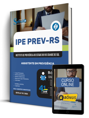 Apostila IPE Prev RS 2026 - Assistente em Previdência - Imagem 1