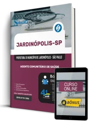 Capa Apostila Prefeitura de Jardinópolis-SP 2026 - Agente Comunitário de Saúde