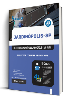 Apostila Prefeitura de Jardinópolis-SP 2026 - Agente de Combate de Endemias - Imagem 2