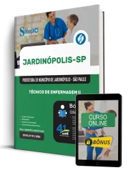 Capa Apostila Prefeitura de Jardinópolis-SP 2026 - Técnico de Enfermagem II