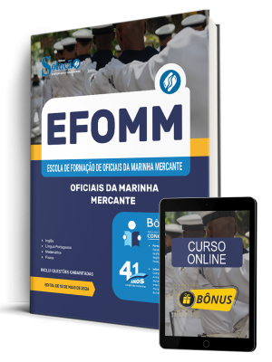 Apostila EFOMM 2026 - Oficiais da Marinha Mercante - Imagem 1