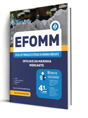 Apostila EFOMM 2026 - Oficiais da Marinha Mercante - Imagem 2