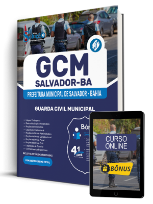 Apostila Prefeitura de Salvador-BA 2026 - Guarda Civil Municipal - Imagem 1