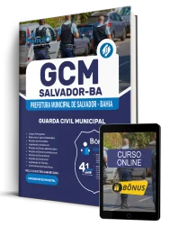 Capa Apostila Prefeitura de Salvador-BA 2026 - Guarda Civil Municipal