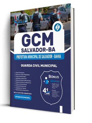 Apostila Prefeitura de Salvador-BA 2026 - Guarda Civil Municipal - Imagem 2