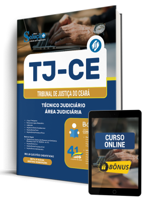 Apostila TJ-CE  2026 - Técnico Judiciário – Área Judiciária - Imagem 1