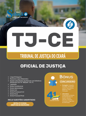 Apostila TJ-CE  2026 - Oficial de Justiça - Imagem 3