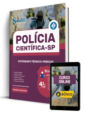Apostila Polícia Científica-SP 2026 - Fotógrafo Técnico-Pericial - Imagem 1