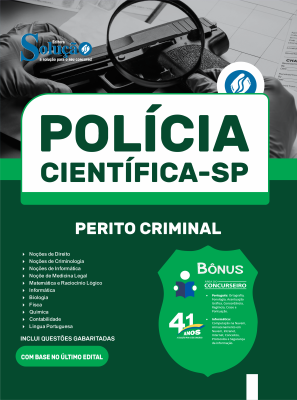 Apostila Polícia Científica-SP 2026 - Perito Criminal - Imagem 3
