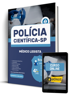 Apostila Polícia Científica-SP 2026 - Médico Legista - Imagem 1