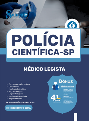 Apostila Polícia Científica-SP 2026 - Médico Legista - Imagem 3