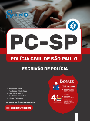 Apostila PC-SP 2026 - Escrivão de Polícia - Imagem 3