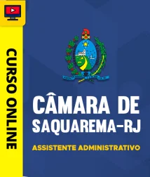 Capa Curso Câmara de Saquarema-RJ 2026 - Assistente Administrativo