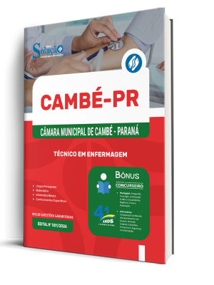 Apostila Câmara de Cambé - PR 2026 - Técnico em Enfermagem - Imagem 2