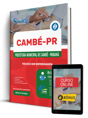 Apostila Prefeitura de Cambé - PR 2026 - Técnico em Enfermagem - Imagem 1