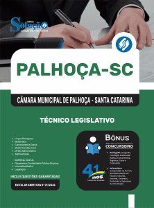 Apostila Câmara de Palhoça-SC 2026 - Técnico Legislativo - Imagem 3