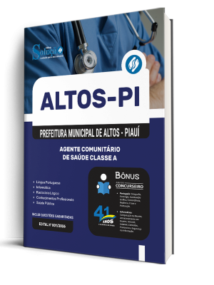 Apostila Prefeitura de Altos-PI 2026 - Agente Comunitário de Saúde Classe A - Imagem 2