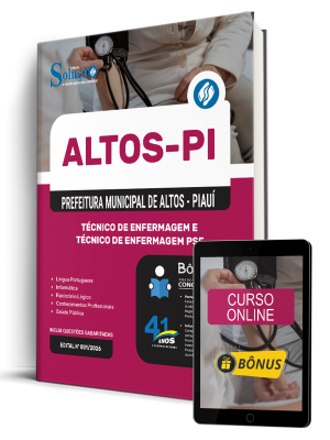 Apostila Prefeitura de Altos-PI 2026 - Técnico de Enfermagem e Técnico de Enfermagem PSF - Imagem 1